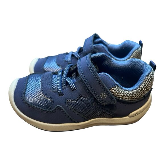 Stride Rite Winslow 2.0 Sneaker Size 8.5 Toddler Blue Unisex Hook & Loop - Picture 1 of 5